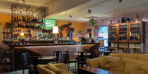 Sink into one of the lounges at the quirky Maurocco Bar.
