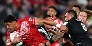 Jason Taumalolo was at his imperious best against New Zealand,but suffered an undiagnosed foot injury during the clash.