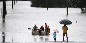 The system that led to floods in south-east Queensland will move south to the NSW coast this week.