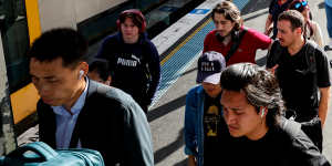 Sydney train commuters are caught in the middle of the brinkmanship between rail unions and the government. 