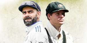 Virat Kohli and Steve Smith index image for Greg Chappell column