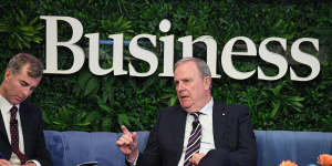 Nine chairman Peter Costello speaks to The Australian Financial Review’s John Kehoe.