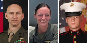 US marines killed in plane crash during NT training exercise identified