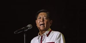 Marcos lost narrowly to Leni Robredo in the vice-presidential race in 2016.