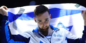 Israeli gymnast Artem Dolgopyat has won Olympic gold on the floor exercise in Tokyo and is the defending world champion. 