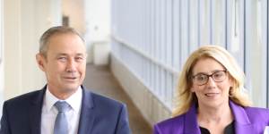 WA Premier Roger Cook and Treasurer Rita Saffioti deliver the state budget on Thursday.