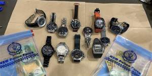 More than $3 million worth of luxury watches were seized through Strike Force Tromperie targeting money laundering at the centre of an alleged $1 billion criminal operation.