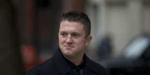 Tommy Robinson,former leader of the far-right English Defence League,has been banned by various social media platforms.