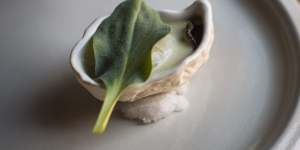 Grilled oyster from Igni,Geelong.