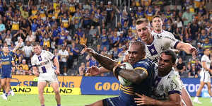 The Eels lost in golden point on Thursday night