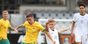 Cammy Devlin made his Socceroos debut in September’s second friendly against New Zealand in Auckland.