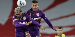 Perth Glory through to semis after upset win over Wellington