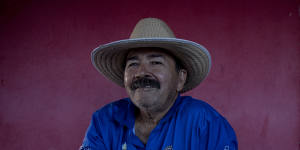 Farmer Djalma Soares has always worked cattle but admits bringing the forest back to life is “beautiful”.