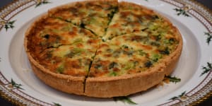 The coronation quiche will be the centrepiece of celebration lunches across the UK,