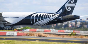 Air New Zealand boss Greg Foran said the maintenance issue “does not present a safety issue”.