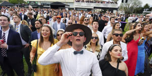 A bumper crowd was on hand for Saturday’s Caulfield Cup.