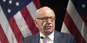 Emails reveal Rupert Murdoch questioned if Fox News hosts Sean Hannity and Laura Ingraham “went too far” in their coverage of voter fraud claims.