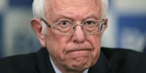US Senator Bernie Sanders says Joe Manchin is afraid of standing up to special interests.