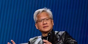 Jensen Huang,chief executive officer of Nvidia Corp.,speaks during the 2026 CES event in Las Vegas,Nevada,US,on Tuesday,Jan. 6,2026. Siemens and Nvidia announced an expansion of their strategic partnership to develop industrial and physical AI solutions to bring AI-driven innovation to industrial workflow. Photographer:Bridget Bennett/Bloomberg