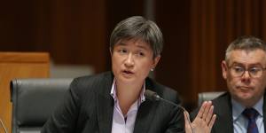 "This sort of throws up another broader systemic issue":Labor senator Penny Wong. 