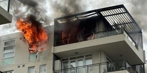 Man dies after apartment fire in Sydney’s north