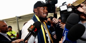 'This is real':Bolt ready for physical test of Mariners A-League trial