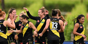 Richmond are heading to their maiden AFLW finals series.