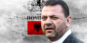 Police suspect banned Albanian politician is running an Australian crime clan