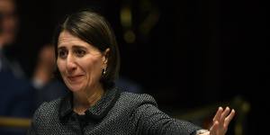 Berejiklian's agenda risks getting stuck in legislative'graveyard':MPs