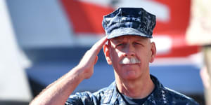 Former US Pacific Fleet commander,Admiral Scott Swift.