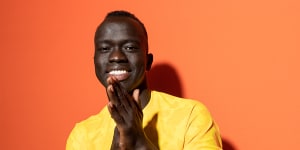 Awer Mabil has been named Young Australian of the Year.