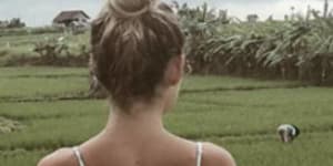 Natalie Schlater received plenty of backlash over her Instagram post from Bali.