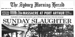 From the Archives,1996:The Port Arthur massacre