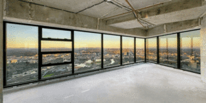 This empty shell apartment costs $15 million,but the views are knockout