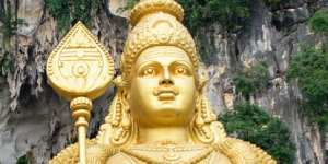 Lord Murugan statue,Batu Caves.