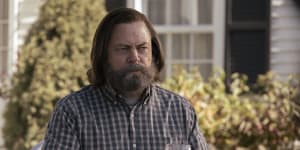 Nick Offerman plays a doomsday prepper in The Last of Us (with more than a subtle hint of Ron Swanson).