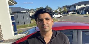 Vikas Kumar came from India to Pallara two years ago and notices how clean Australia is compared with India.