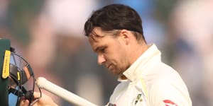 ‘I fell for it’:Spin specialist Handscomb relives Delhi Test chaos