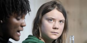 Greta Thunberg has turned up to Davos and turned up the dial.