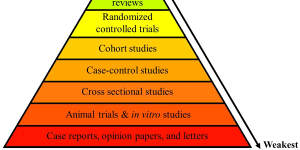 The evidence pyramid