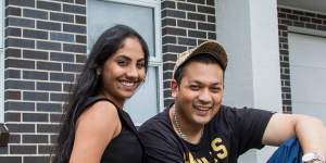 Kirti Mahraj,23 and Adil Mohiuddin,25 bought a house in Sydney without family money.