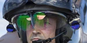 TopOwl helmet sight similar to that used by pilots flying during the Taipan crash. Image from manufacturer’s website. 