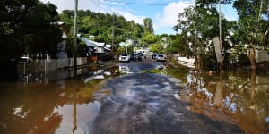 The aftermath of flooding in Lismore,NSW. 