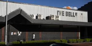 The Bellevue function centre has seen better days but stands to net its owner a lucrative payday.