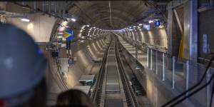 Ditch the timetable:Metro Tunnel trains on track to run every three minutes