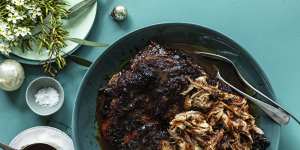 Why not swap glazed ham for pulled pork?