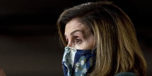 ‘The enemy is within’:Pelosi puts pressure on GOP over conspiracy theorist House member