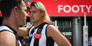 Darcy Moore and Patrick Dangerfield.