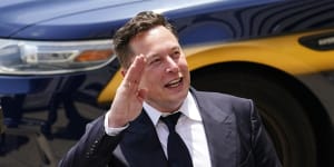 Tesla CEO Elon Musk.