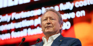 Andrew Forrest said Squadron was “superbly positioned” to ensure Australia could accelerate the development of renewable energy